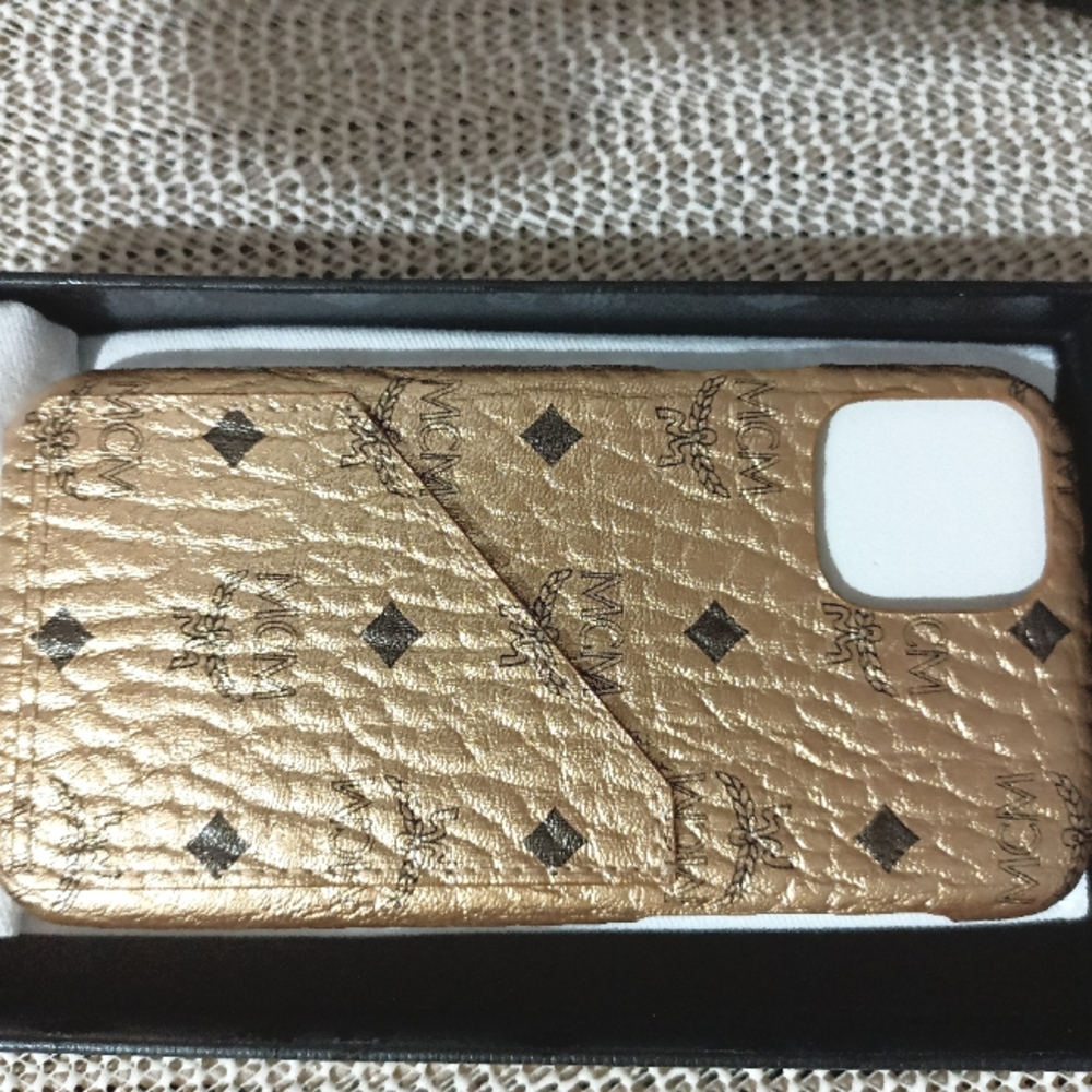 Brand New In Box MCM I Phone Case